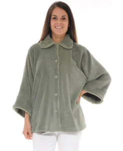 CAPE MAILLE VERT JOSEFINE