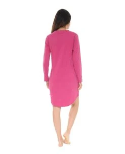 CHEMISE DE NUIT ROSE REJANE