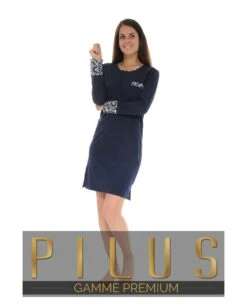 CHEMISE DE NUIT BLEU TELIA