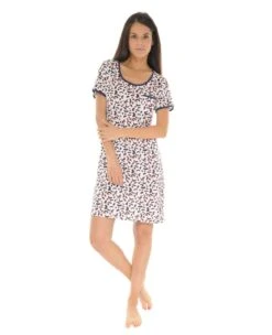 CHEMISE DE NUIT BLANC VALIA