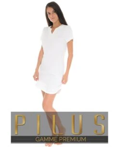 CHEMISE DE NUIT BLANC YACINTHE