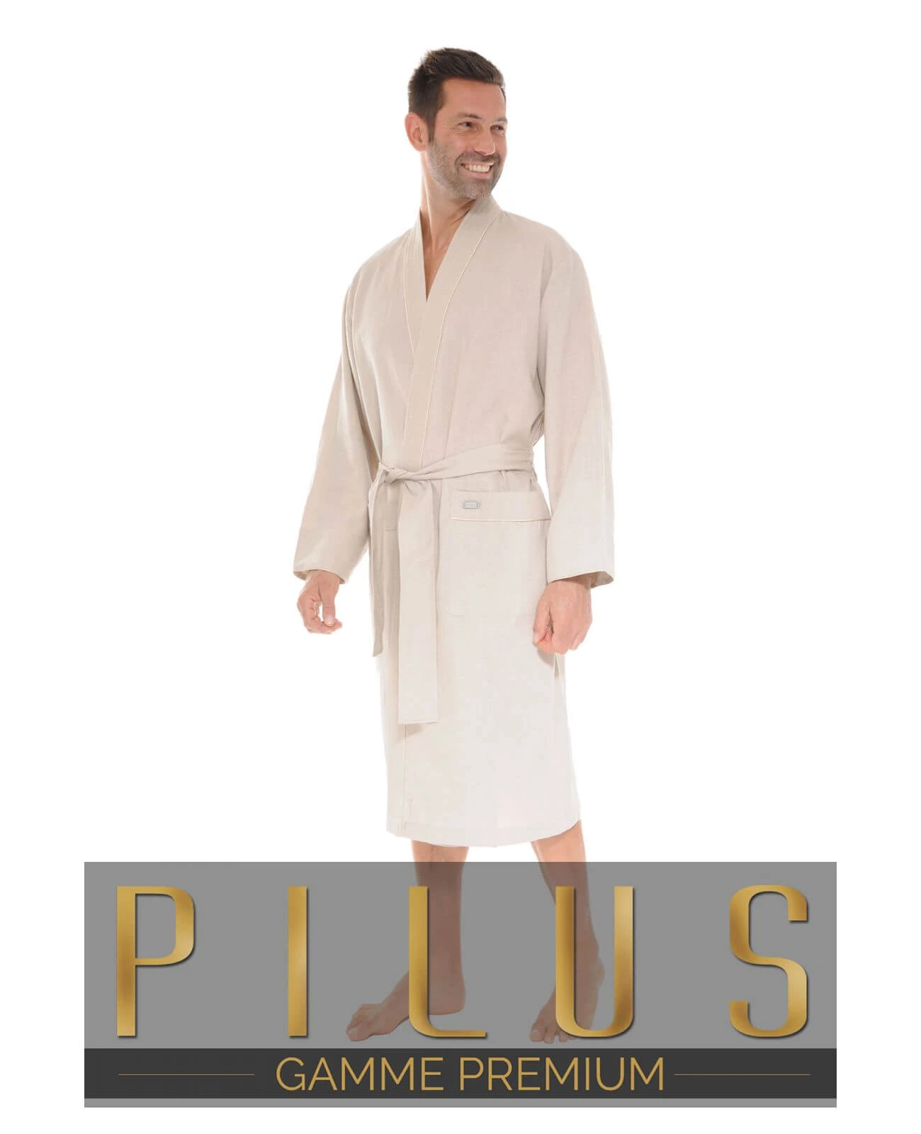 KIMONO LONG BEIGE XANIEL