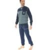 PYJAMA LONG JOGGING BLEU SAHEL