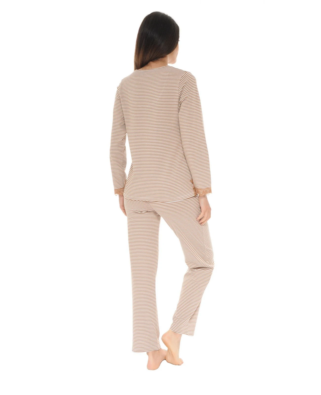 PYJAMA LONG MARRON ROSIE â Image 2