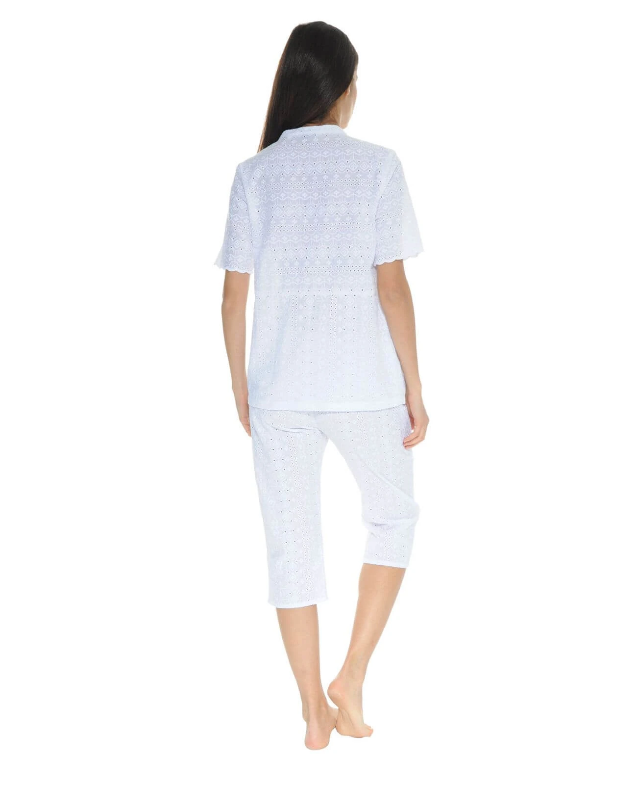 PYJAMA BOUTONNE BLANC OSCARINE