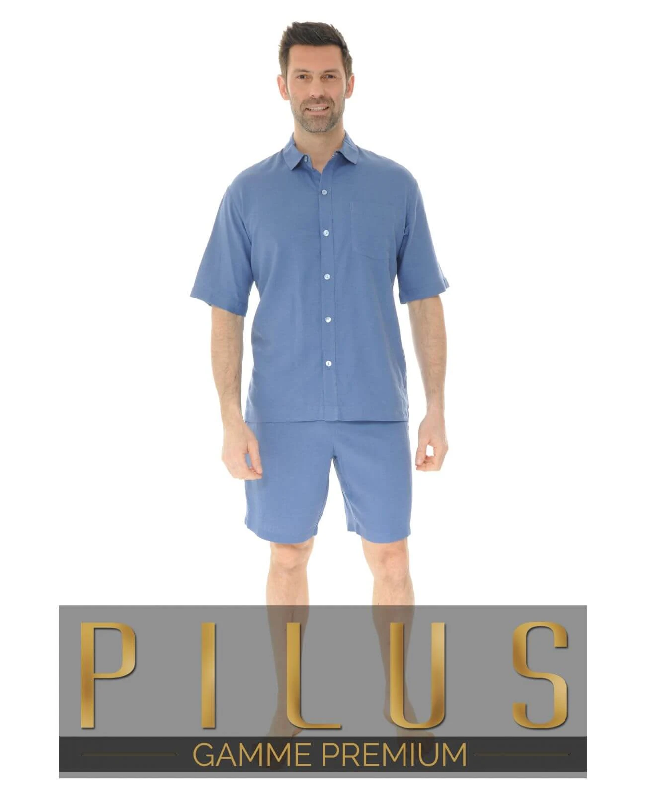 PYJAMA TAILLEUR BLEU PHEDOR