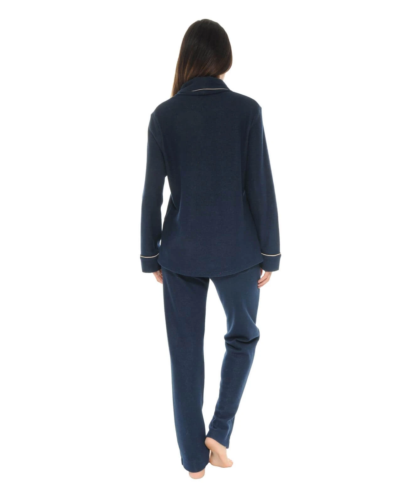 PYJAMA BOUTONNE BLEU TADEA – Image 2
