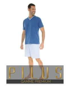 PYJAMA COURT BLEU XYLER