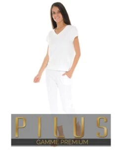 PYJAMA LONG BLANC YOLITA