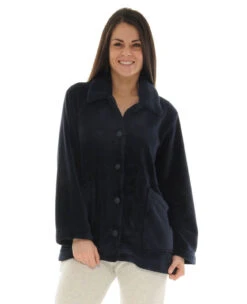 ROBE DE CHAMBRE BLEU JACINTHE