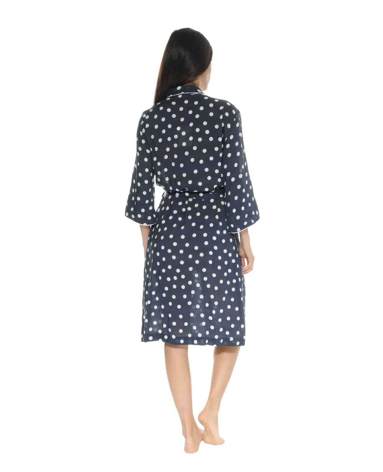 ROBE DE CHAMBRE BLEU ORMELIA – Image 2