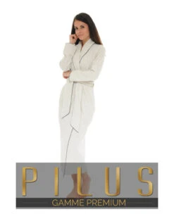 ROBE DE CHAMBRE BLANC TADEA