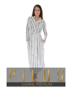 ROBE DE CHAMBRE GRIS TIFAINE