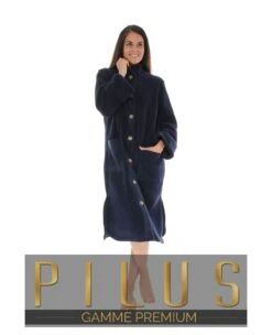 ROBE DE CHAMBRE BLEU TINAEL